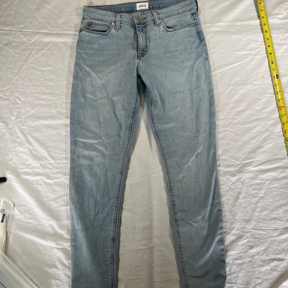 Hudson London Jeans Natalie Mid Rise Super Skinny Ankle Womens Size 28